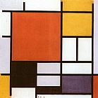 Composition with Red Yellow by Piet Mondrian